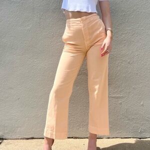 MOTHER Denim The Cinch Greaser Peachy Ankle Jean